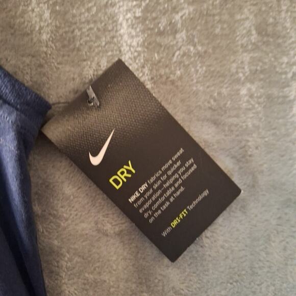 Nike Mississippi Rebels Dri-FIT Cotton Tank Top Shirt Blue/Red Size Medium - Picture 3 of 7